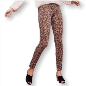 Pilcro and the Letterpress Serif Corduroy Skinny Leg Pants Brown & Black Size 27